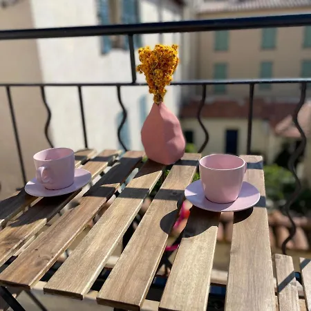 Nice Renting - Fersen - 2 Rooms Vieil Antibes - Ac - Safranier - Big Terrace Esterno foto